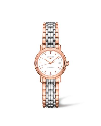 Longines Presence 25.5 Automatic PVD Red White Bracelet