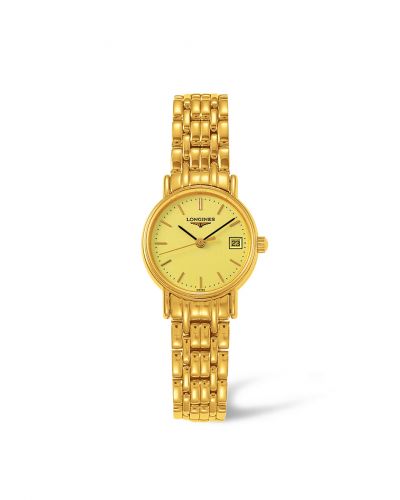 Longines Presence 23.5 Quartz Yellow