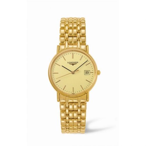 Longines Presence 33 Quartz Yellow
