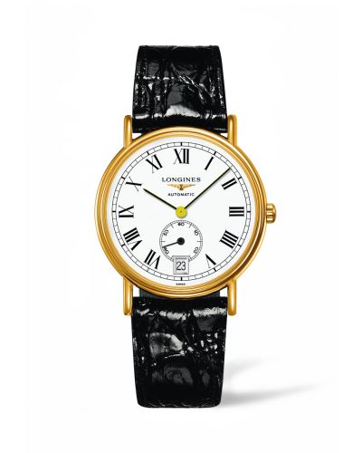 Longines Presence 38.5 Automatic Small Seconds Yellow