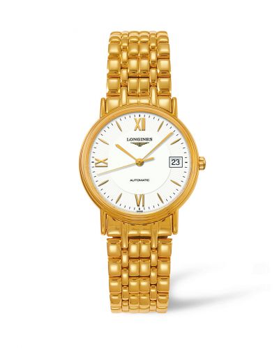 Longines Presence 34.5 Automatic Yellow