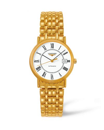 Longines Presence 34.5 Automatic Yellow