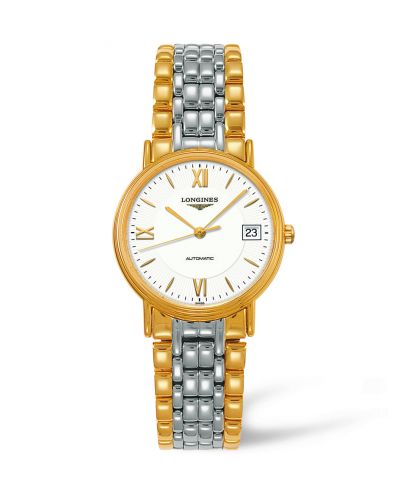 Longines Presence 34.5 Automatic Yellow