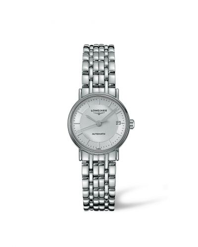Longines Presence 25.5 Automatic Stainless Steel Silver Bracelet