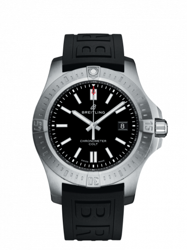Breitling Chronomat Colt 44 Automatic Black Rubber Folding