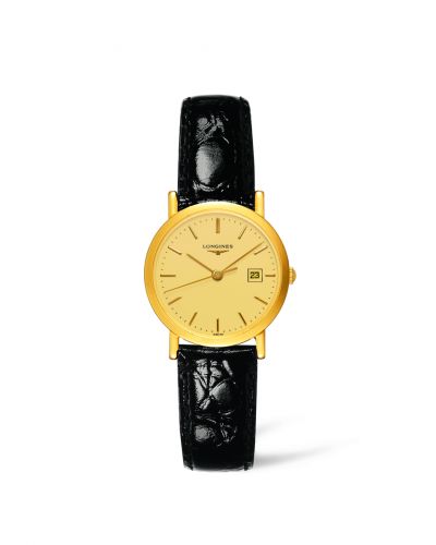 Longines Presence 26.8 Quartz Gold