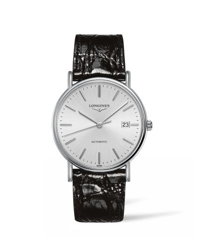 Longines Presence 38.5 Automatic Stainless Steel Silver Strap