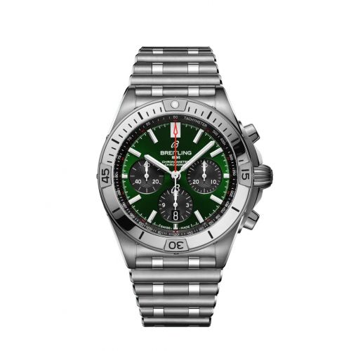 Breitling Chronomat B01 42 Stainless Steel Bentley Rouleaux