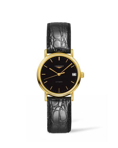 Longines Presence Automatic 30 PVD Gold Black