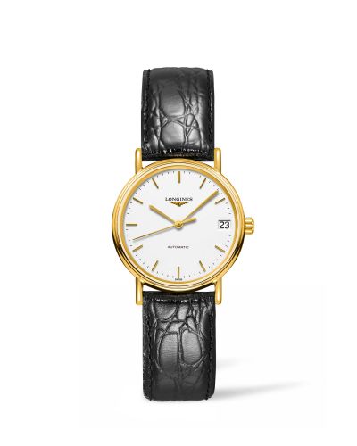 Longines Presence Automatic 30 PVD Gold White
