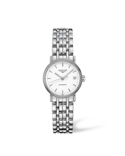 Longines Presence 25.5 Automatic Stainless Steel White Bracelet