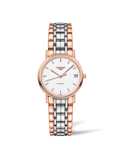 Longines Presence Automatic 30 PVD Red White Bracelet