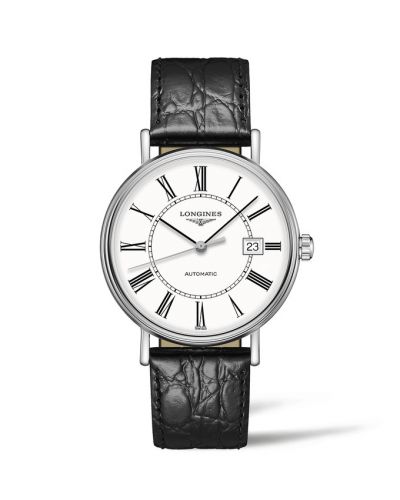 Longines Presence 40 Automatic Stainless Steel White - Roman