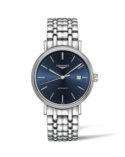 Longines Presence 40 Automatic Stainless Steel Blue Bracelet