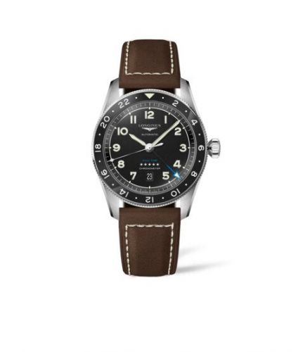 Longines Spirit Zulu Time 42 Black Strap