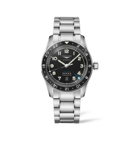 Longines Spirit Zulu Time 42 Black Bracelet