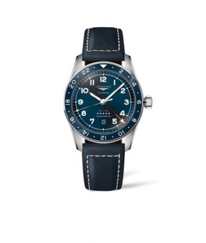 Longines Spirit Zulu Time 42 Blue Strap
