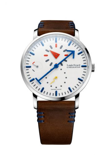 Louis Erard Excellence Le Régulateur Louis Erard x Alain Silberstein Stainless Steel White