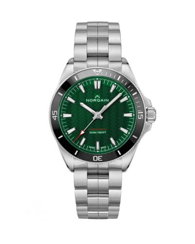 Norqain Adventure Neverest 40 Stainless Steel Green Bracelet