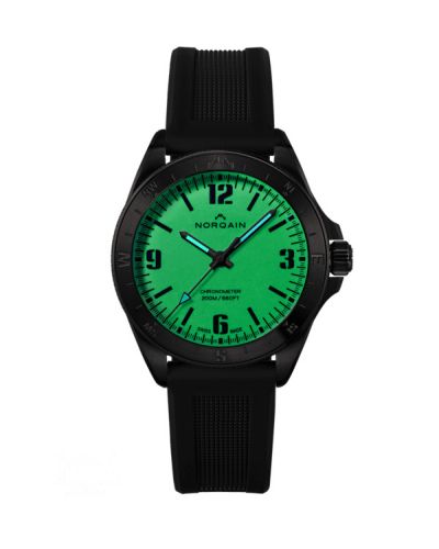Norqain Adventure Neverest Night Sight 40 DLC SuperLuminova Black Rubber