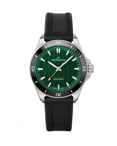 Norqain Adventure Neverest 40 Stainless Steel Green Black Rubber