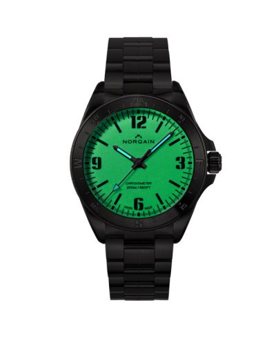 Norqain Adventure Neverest Night Sight 40 DLC SuperLuminova Bracelet