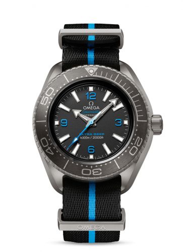 Omega Seamaster Planet Ocean Ultra Deep Titanium Black Nato