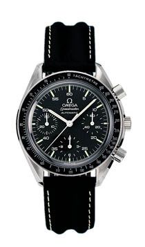 Omega Speedmaster Reduced Stainless Steel Black