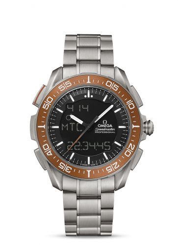 Omega Speedmaster X-33 Marstimer Titanium Black Bracelet