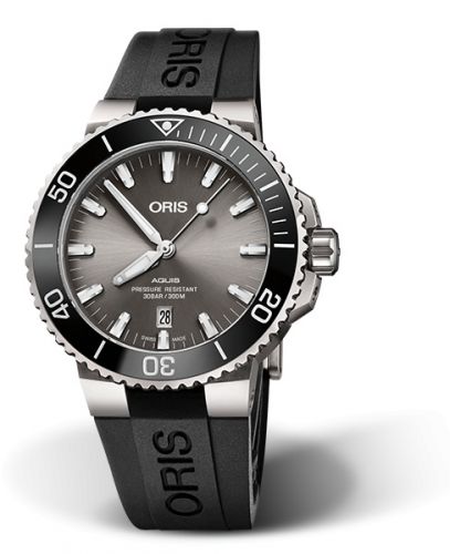 Oris Aquis Date 43.5 Titanium Grey Rubber