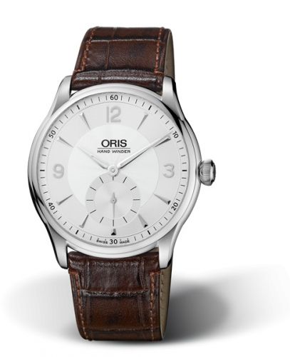 Oris Artelier Hand Winding Small Second 40 Stainless Steel Silver