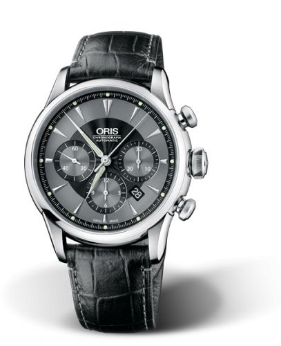 Oris Artelier Chronograph 43.5 Stainless Steel Black
