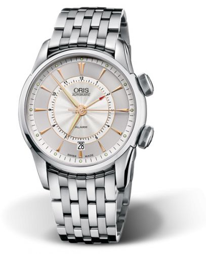 Oris Artelier Alarm Stainless Steel Silver Bracelet