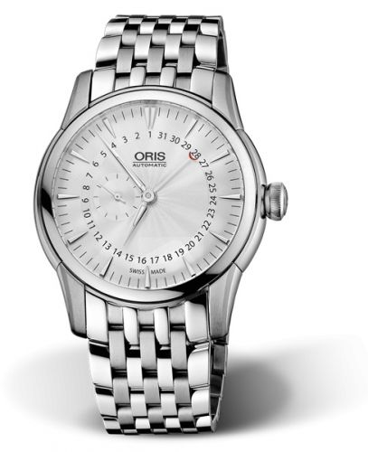 Oris Artelier Small Second Pointer Day 42 Stainless Steel Silver Bracelet