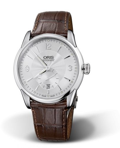 Oris Artelier Small Second Date 40 Stainless Steel Silver