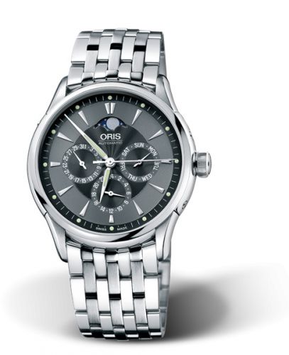 Oris Artelier Complication 40 Stainless Steel Black Bracelet
