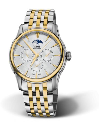 Oris Artelier Complication 40.5 Stainless Steel - Yellow Gold Silver Bracelet