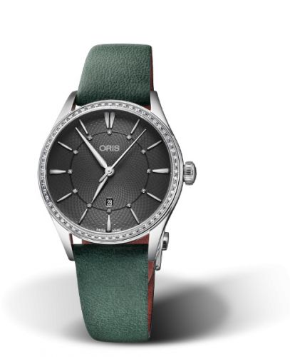 Oris Artelier Date Diamonds 33 Stainless Steel - Diamond Grey