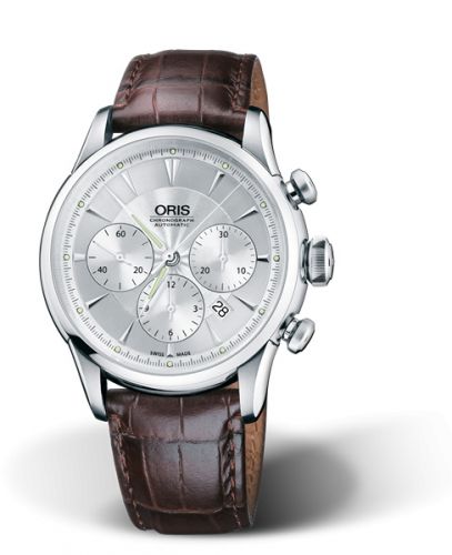 Oris Artelier Chronograph 43.5 Stainless Steel Silver
