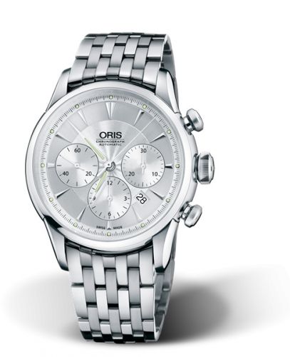Oris Artelier Chronograph 43.5 Stainless Steel Silver Bracelet