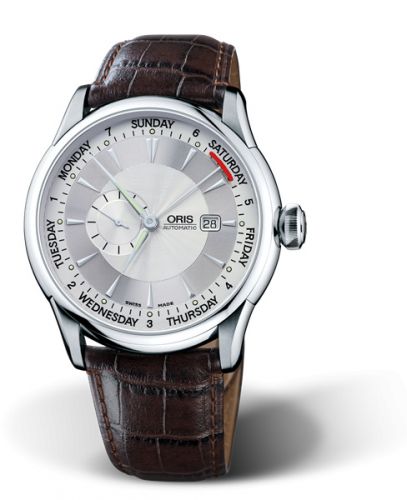 Oris Artelier Small Second Pointer Day 45 Stainless Steel Silver