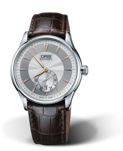 Oris Artelier Small Second Date 40 Stainless Steel Silver
