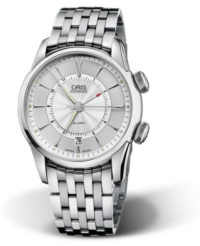 Oris Artelier Alarm Stainless Steel Silver Bracelet