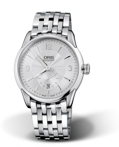 Oris Artelier Small Second Date 40 Stainless Steel Silver Bracelet