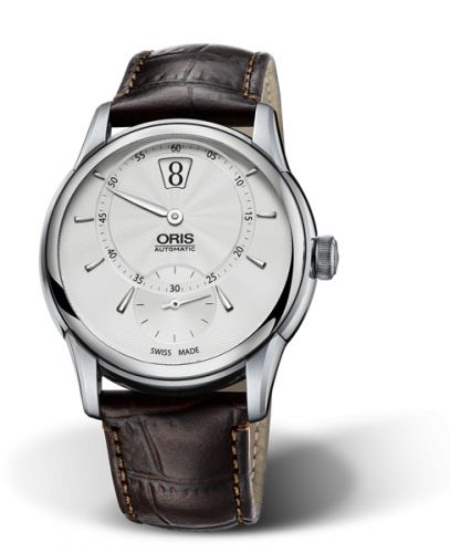 Oris Artelier Jumping Hour Stainless Steel Silver