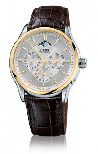 Oris Artelier Complication 40 Stainless Steel - Yellow Gold Silver