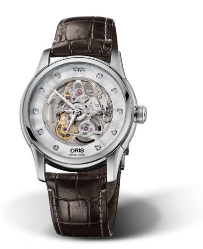 Oris Artelier Skeleton 40.5 Diamonds