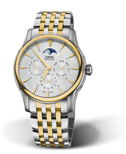 Oris Artelier Complication 40.5 Stainless Steel - Yellow Gold Silver Bracelet