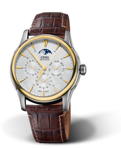 Oris Artelier Complication 40.5 Stainless Steel - Yellow Gold Silver