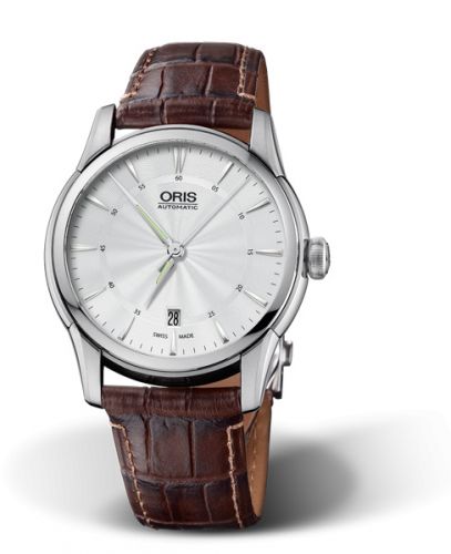 Oris Artelier Date 40 Stainless Steel Silver